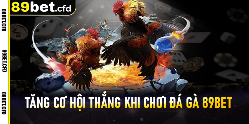 Mẹo hay để tăng cơ hội thắng khi chơi đá gà 89BET